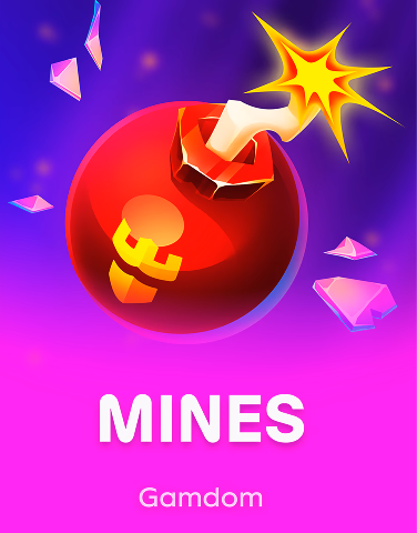 Mines game on Gamdom casino